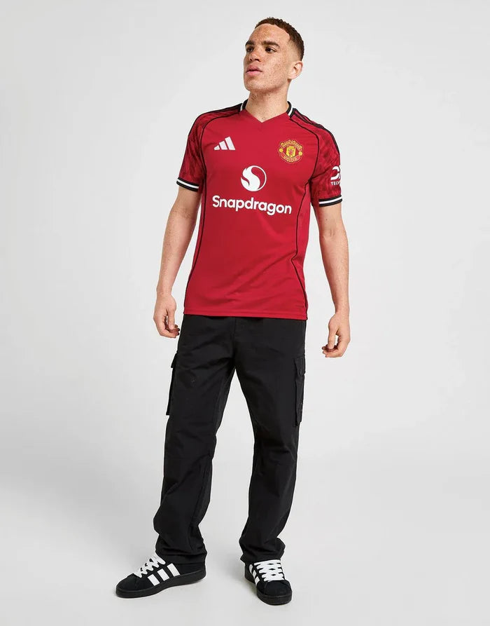 25-26 Manchester United Home Kit Football Jersey
