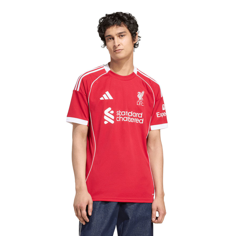 25-26 Fan Version Liverpool Home Football Shirt