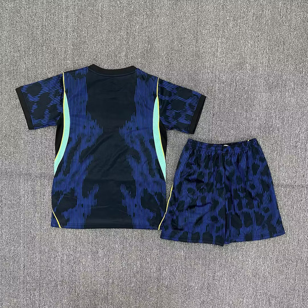 2026 Brazil Away Soccer Jersey Kids Size