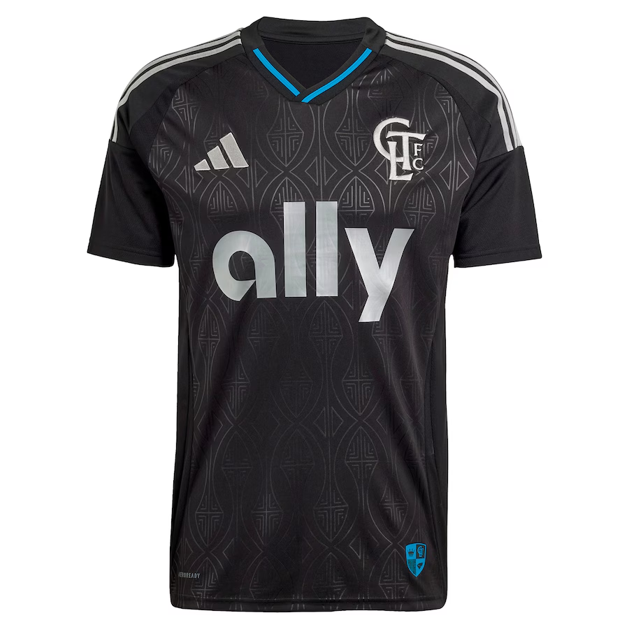 Charlotte FC Men’s Home Adidas Black 2025 Jersey