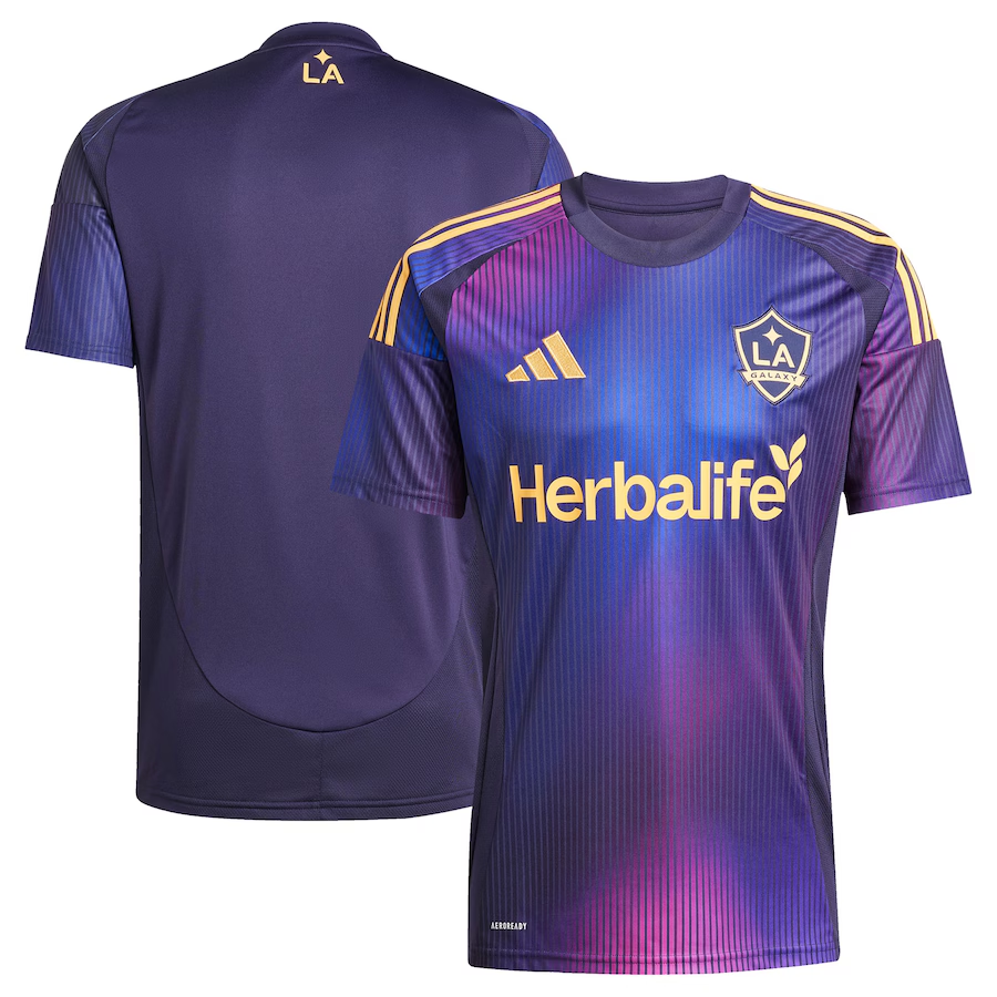 Men’s Los Angeles Galaxy adidas Navy 2025 Jersey