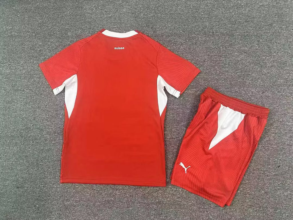2026 Switzerland National Team Home Football Shirt Kids Size
