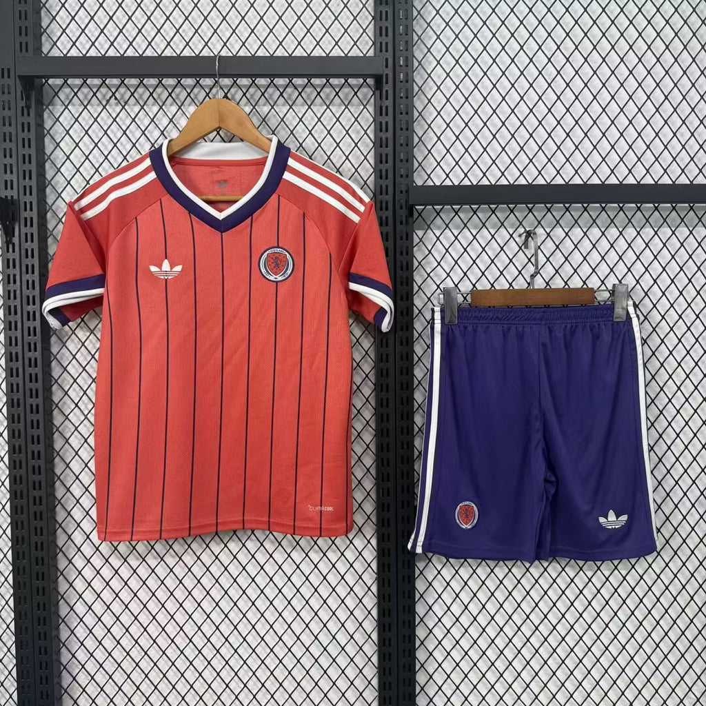 2026 Scotland National Team Away Football Shirt Kids Size