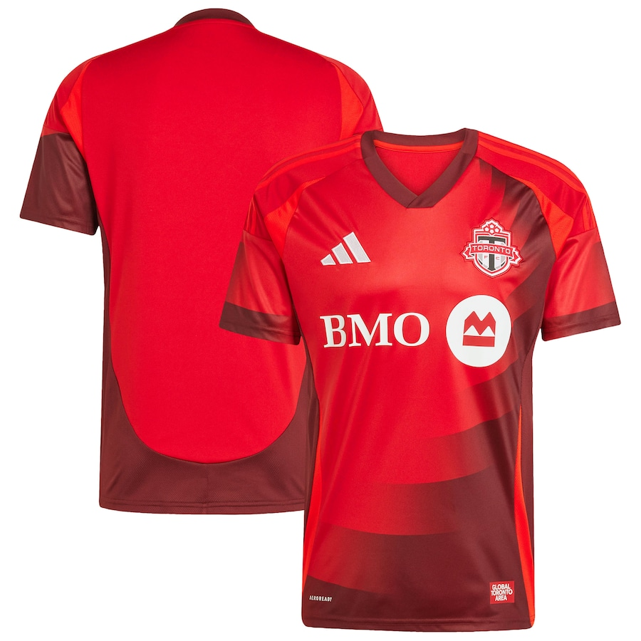 Men’s Toronto FC Home adidas Red 2025 Jersey