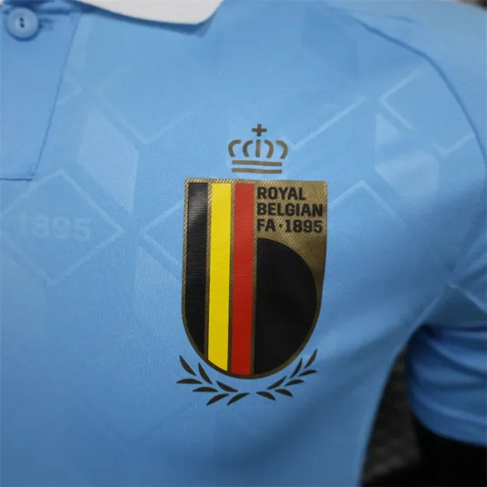 Player Belgium Away Kit 24/25 Euro Cup 2024 Football Jersey