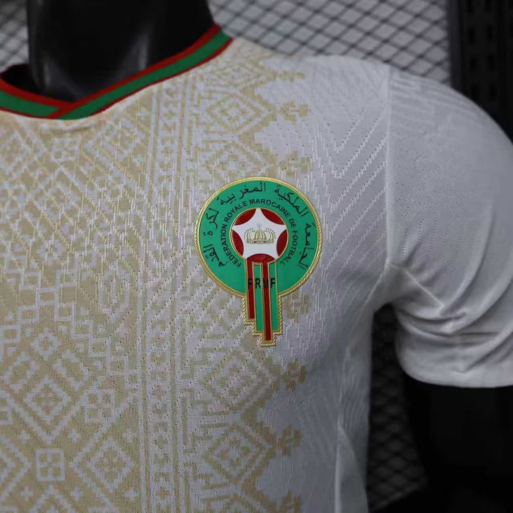 2026 Player Version Morocco National Team Away Football Shirt
