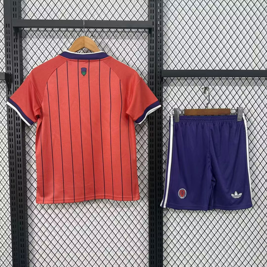 2026 Scotland National Team Away Football Shirt Kids Size