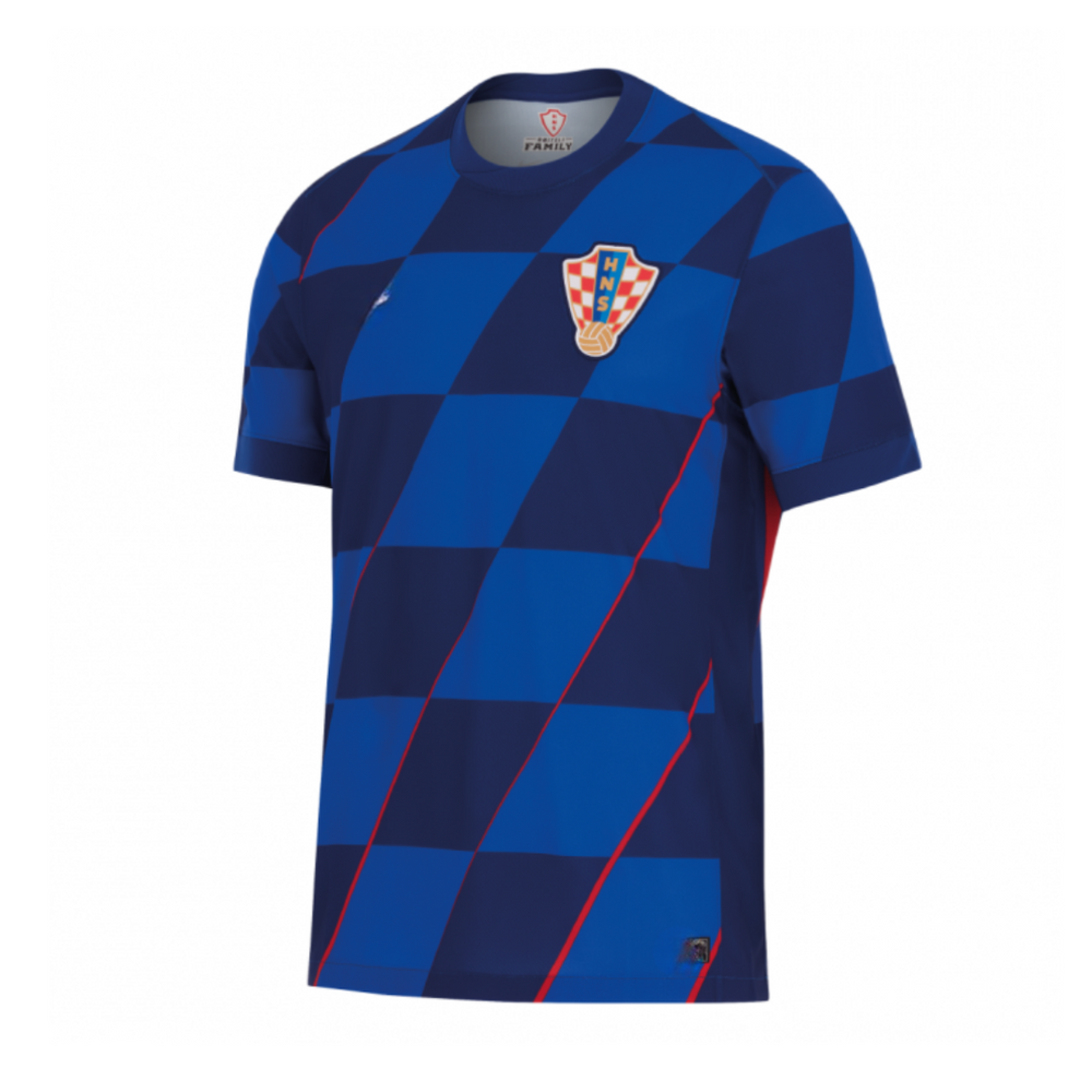 Croatia Away Kit 24/25 Euro Cup 2024 Football Jersey
