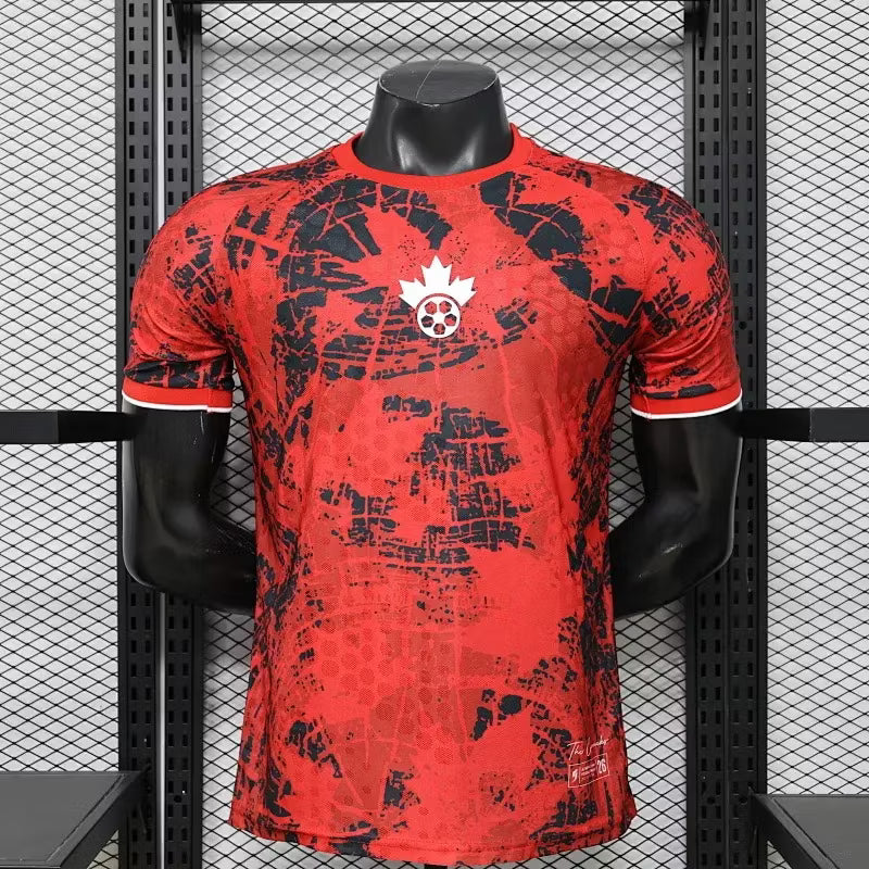 2026 Player Version Canada National Team Special Edition Red Football Shirt
