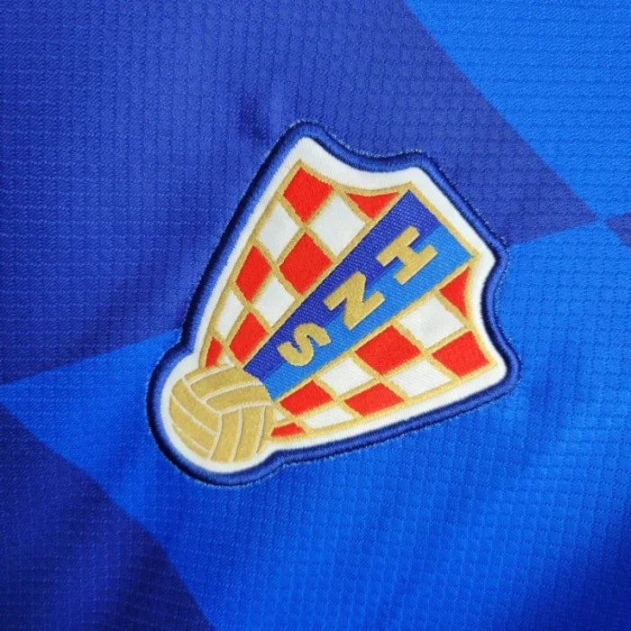 Croatia Away Kit 24/25 Euro Cup 2024 Football Jersey