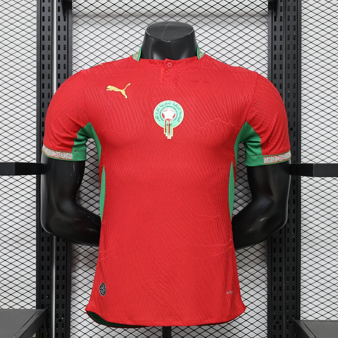 2026 Player Version Morocco National Team Home Football Shirt