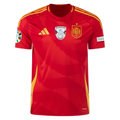 Player Spain Home Kit 24/25 Euro Cup 2024 Football Jersey