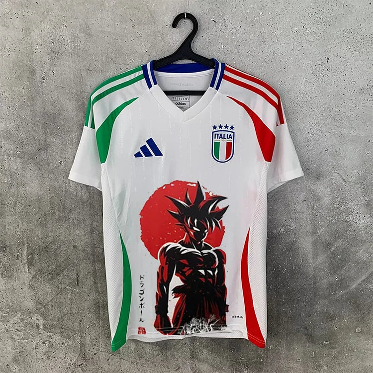 2025 Italy Away Special Edition Goku Soccer Shirt