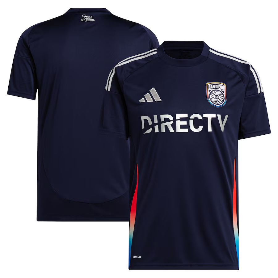 San Diego FC Home Men’s Navy Adidas 2025 Jersey
