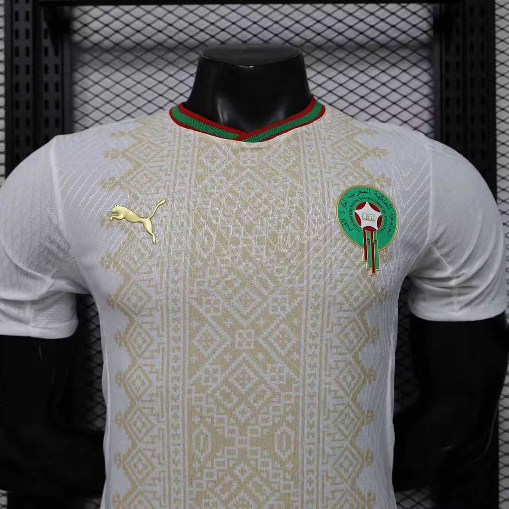 2026 Player Version Morocco National Team Away Football Shirt
