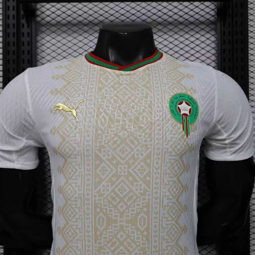 2026 Player Version Morocco National Team Away Football Shirt