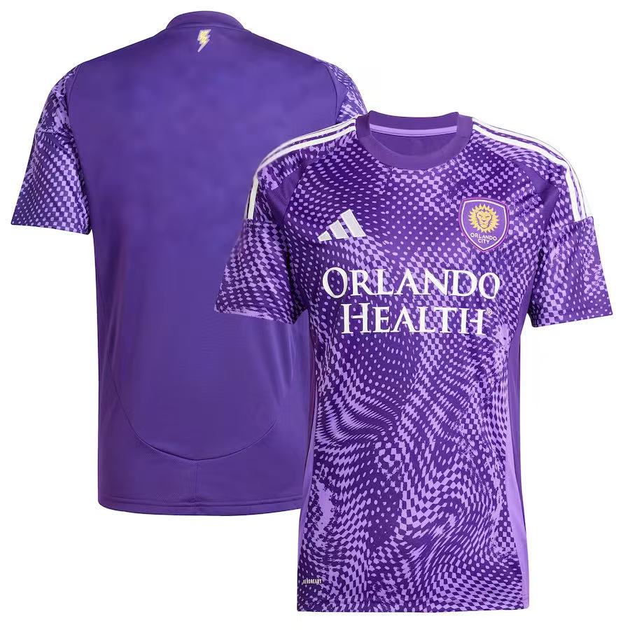 Orlando City SC Home Men’s Purple Adidas 2025 Jersey