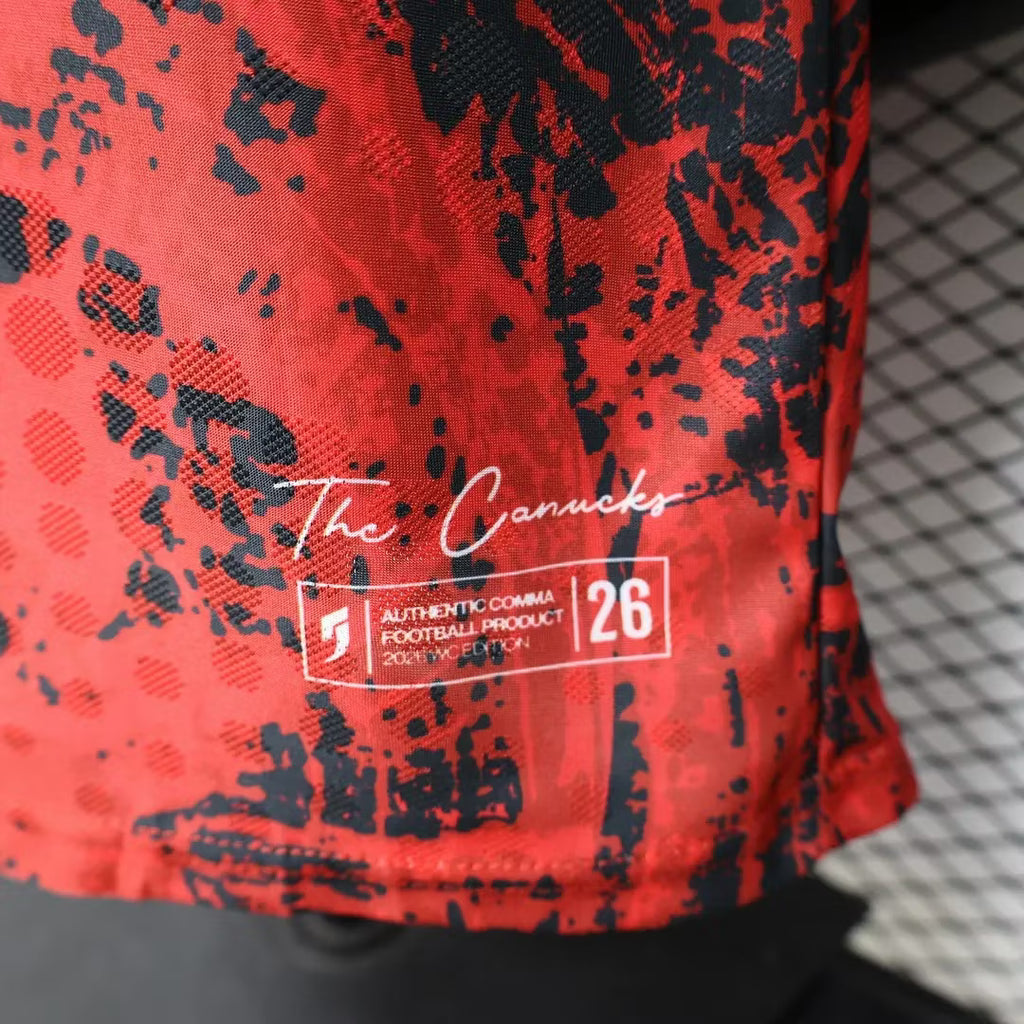 2026 Player Version Canada National Team Special Edition Red Football Shirt