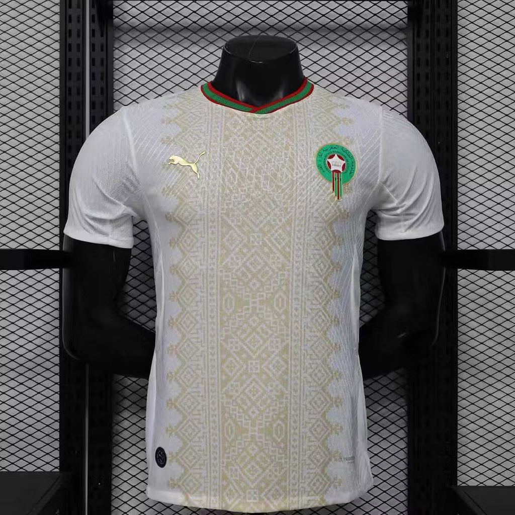 2026 Player Version Morocco National Team Away Football Shirt
