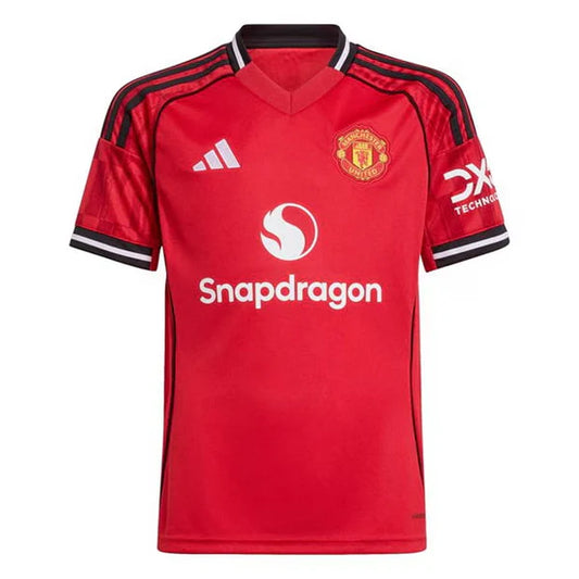 25-26 Manchester United Home Kit Football Jersey
