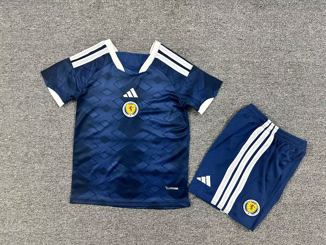 2026 Scotland National Team Home Football Shirt Kids Size