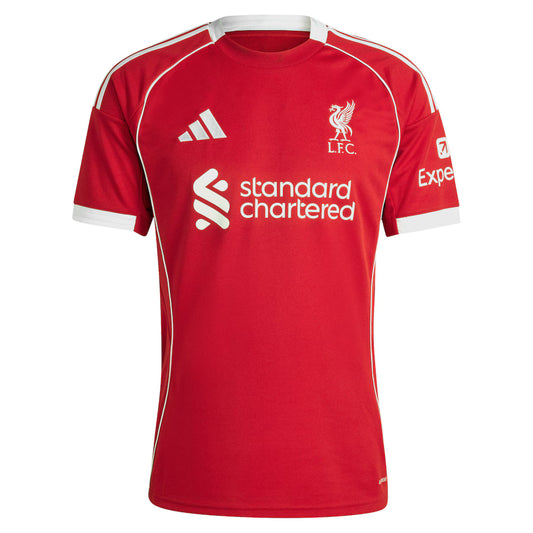 25-26 Fan Version Liverpool Home Football Shirt 1:1 Thai Quality