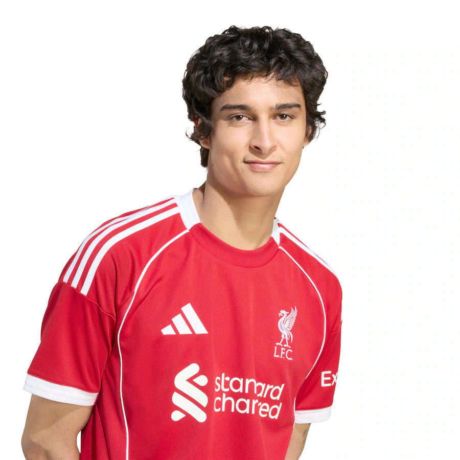 25-26 Fan Version Liverpool Home Football Shirt