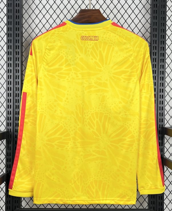 2026 Long Sleeves Colombia National Team Home Football Shirt