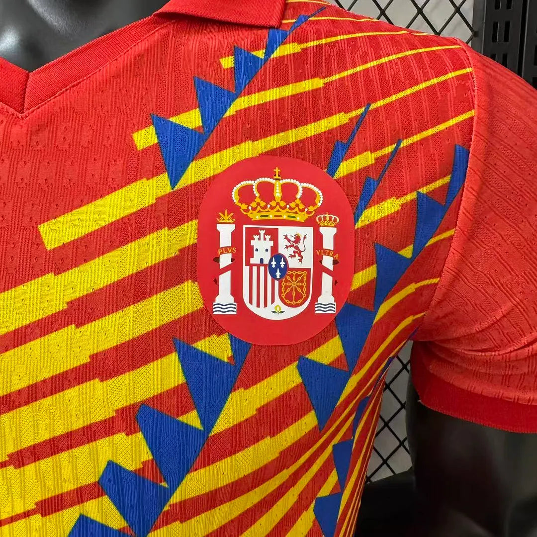2026 Player Version Spain National Team Special Edition Red Football Shirt