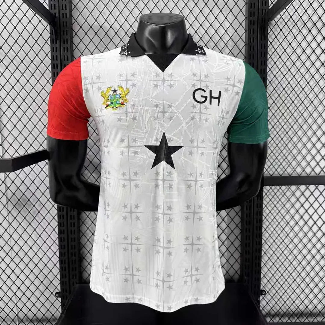 2026 Player Version Ghana National Team Special Edition White Football Shirt