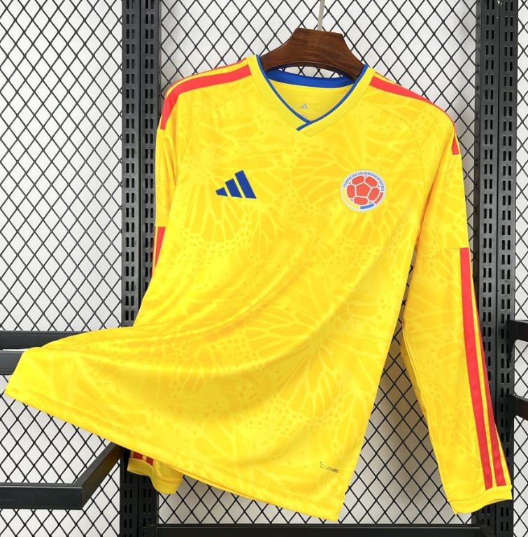 2026 Long Sleeves Colombia National Team Home Football Shirt