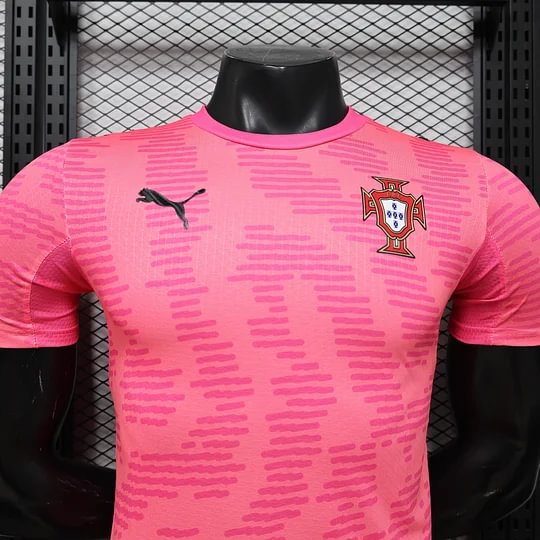 2026 Player Version Portugal National Team Special Edition Pink Football Shirt