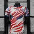 2026 Player Version United States National Team Special Edition White Red Football Shirt