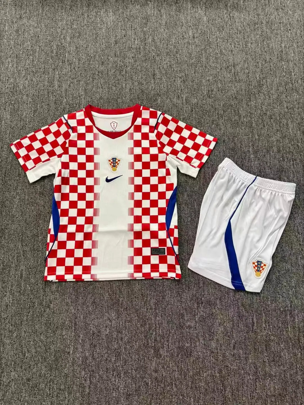 2026 Croatia National Team Home Football Shirt Kids Size