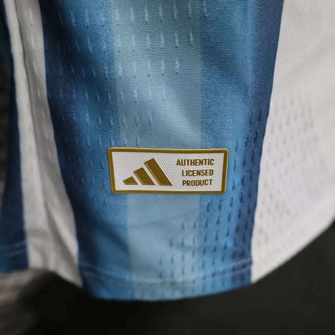 2026 Long Sleeve Player Version Argentina Home