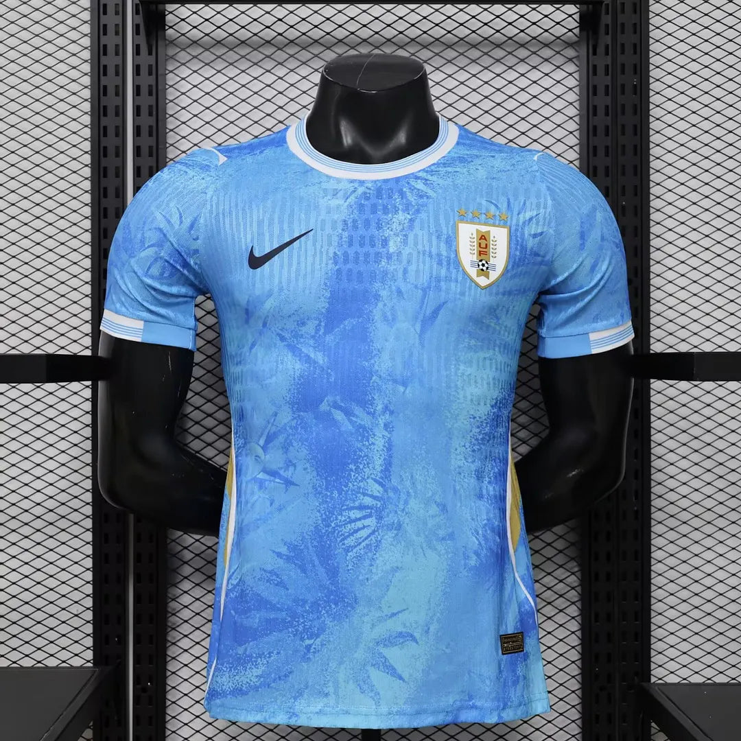 2026 Player Version Uruguay National Team Special Edition Blue Soccer Jersey