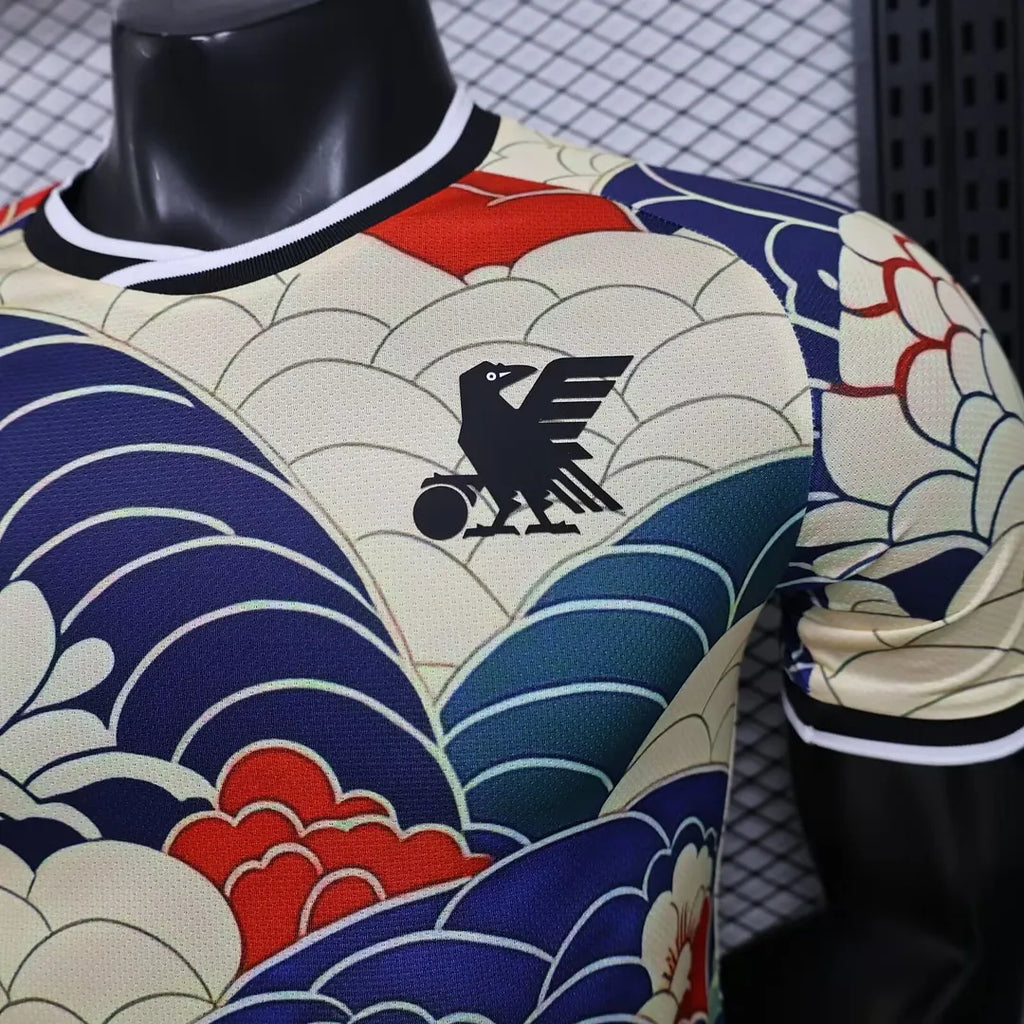 2026 Player Version Japan Special Edition Giant Wave Football Jersey