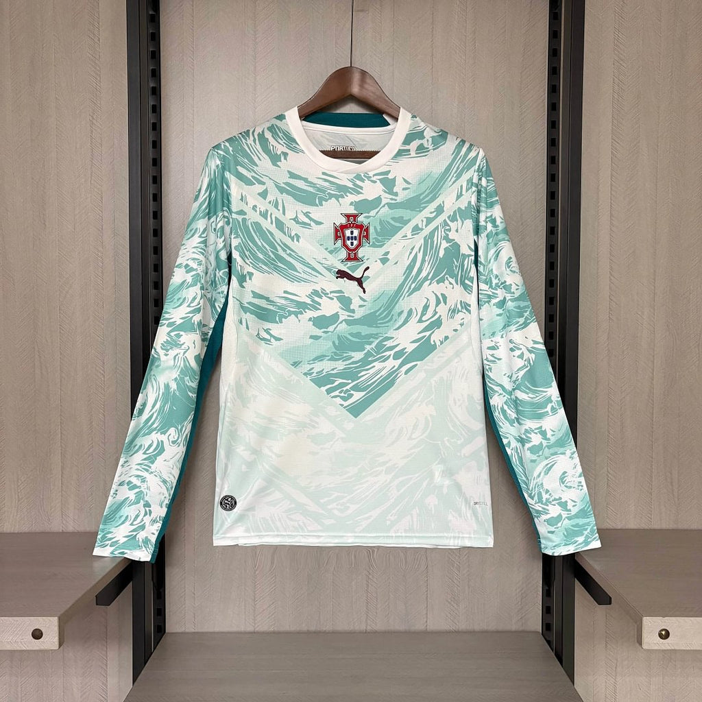 2026 Long Sleeve Portugal Away Football Shirt