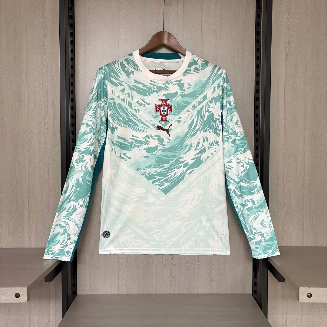 2026 Long Sleeve Portugal Away Football Shirt