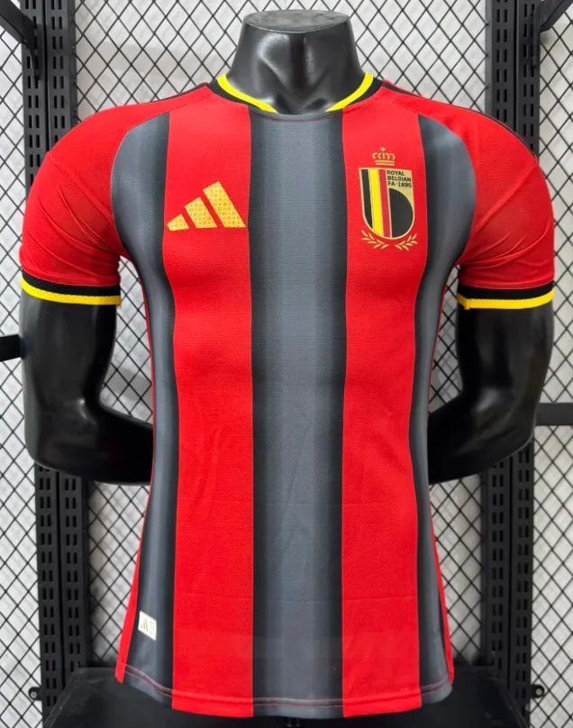 2026 Player Version Belgium National Team Special Edition Red Football Shirt