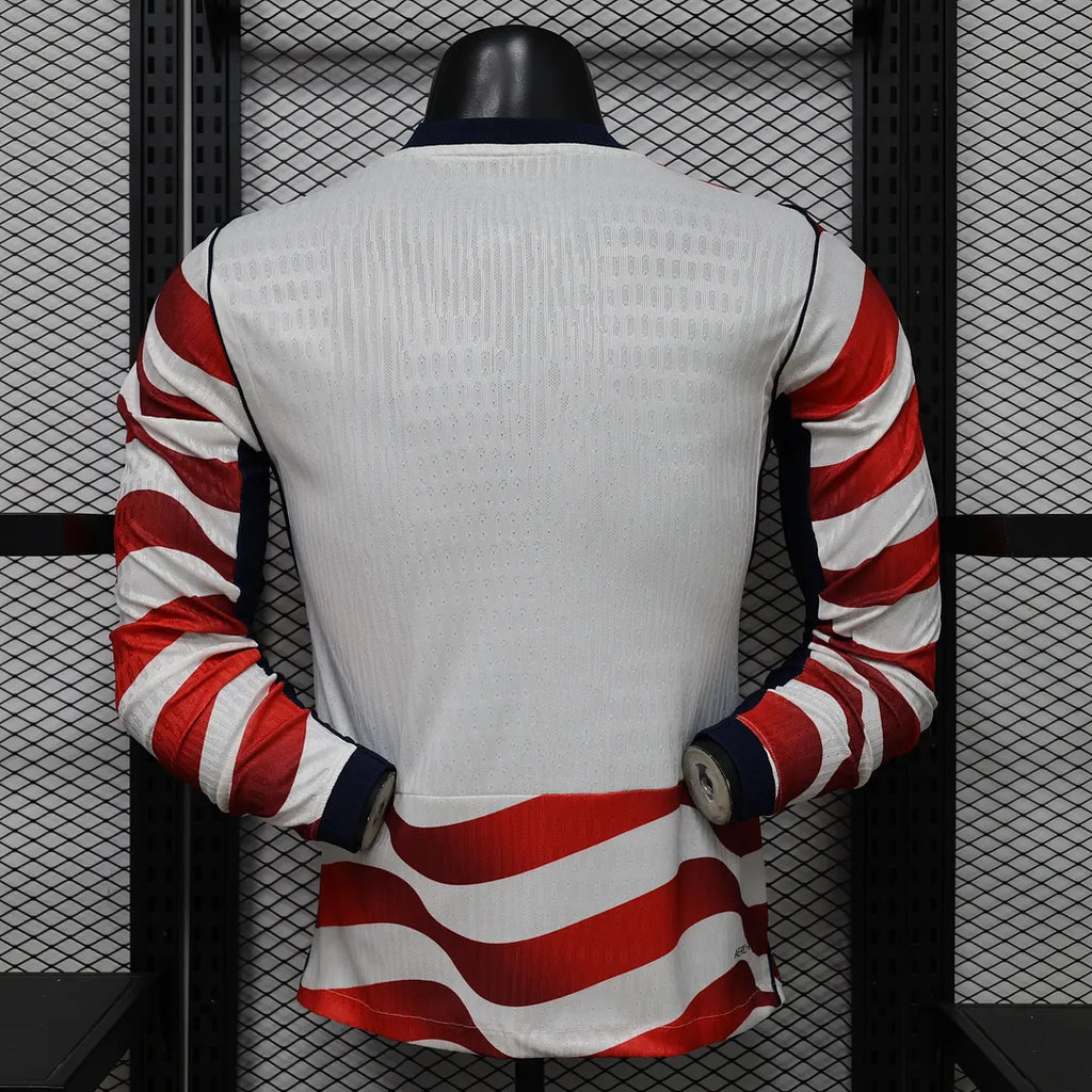 2026 Long Sleeve Player Version United States National Team Home Football
