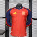 2026 Long Sleeves Player Version Spain National Team Home Football Shirt