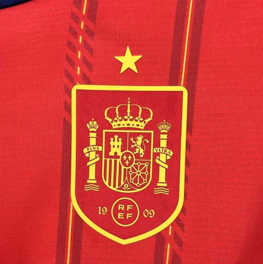 2026 Long Sleeves Spain National Team Home Football Shirt