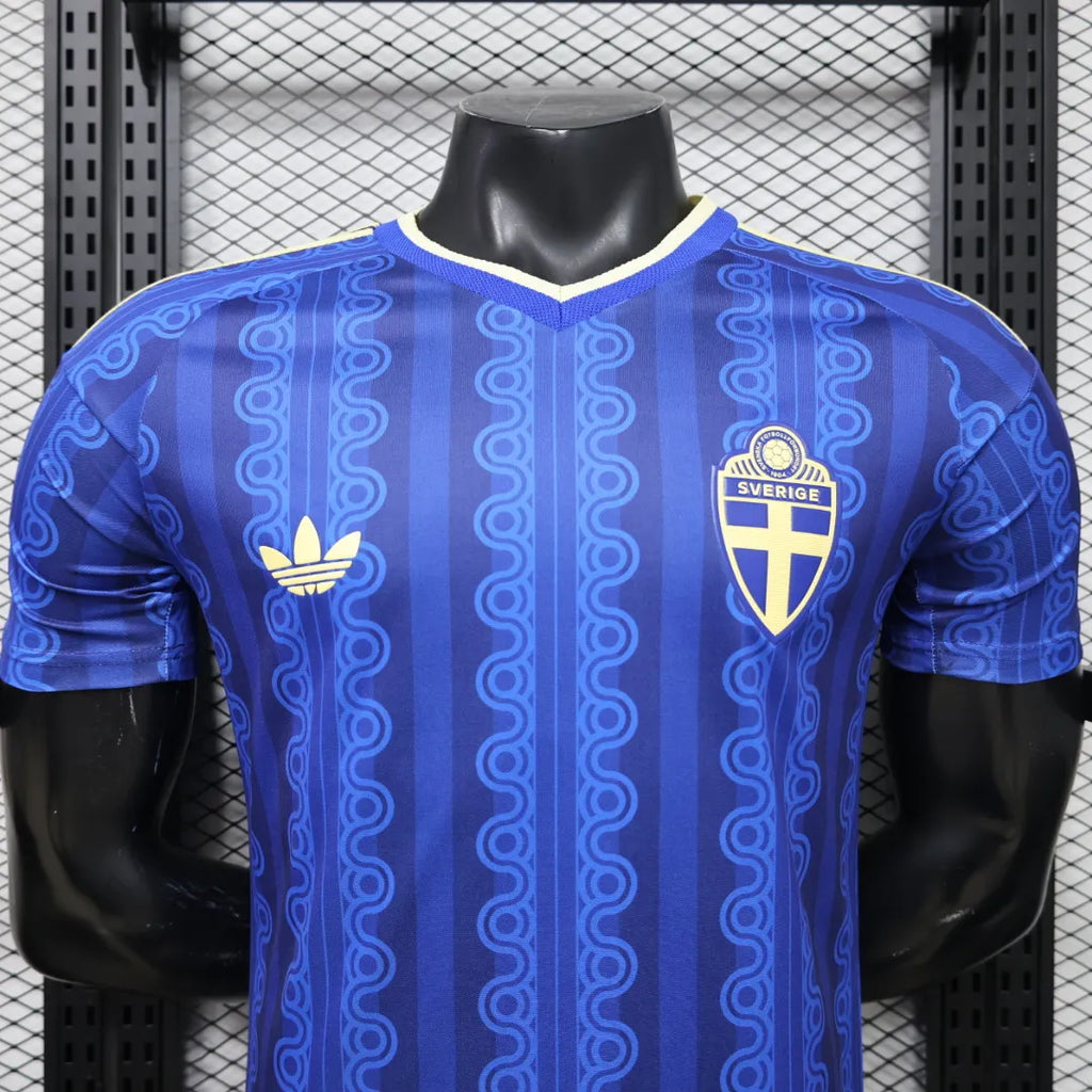 2026 Player Version Sweden National Team Away Football Shirt