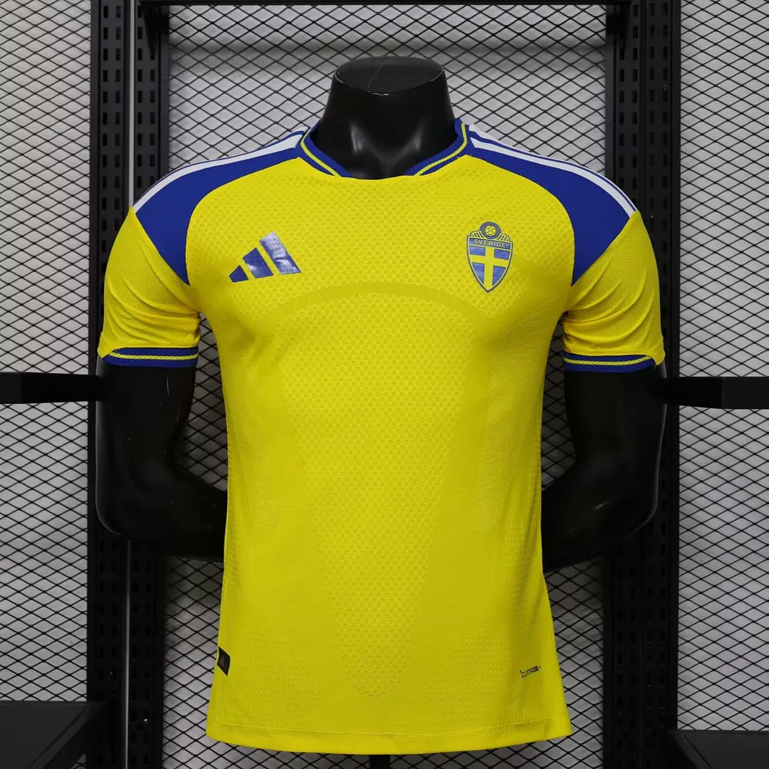 2026 Player Version Sweden National Team Home Football Shirt