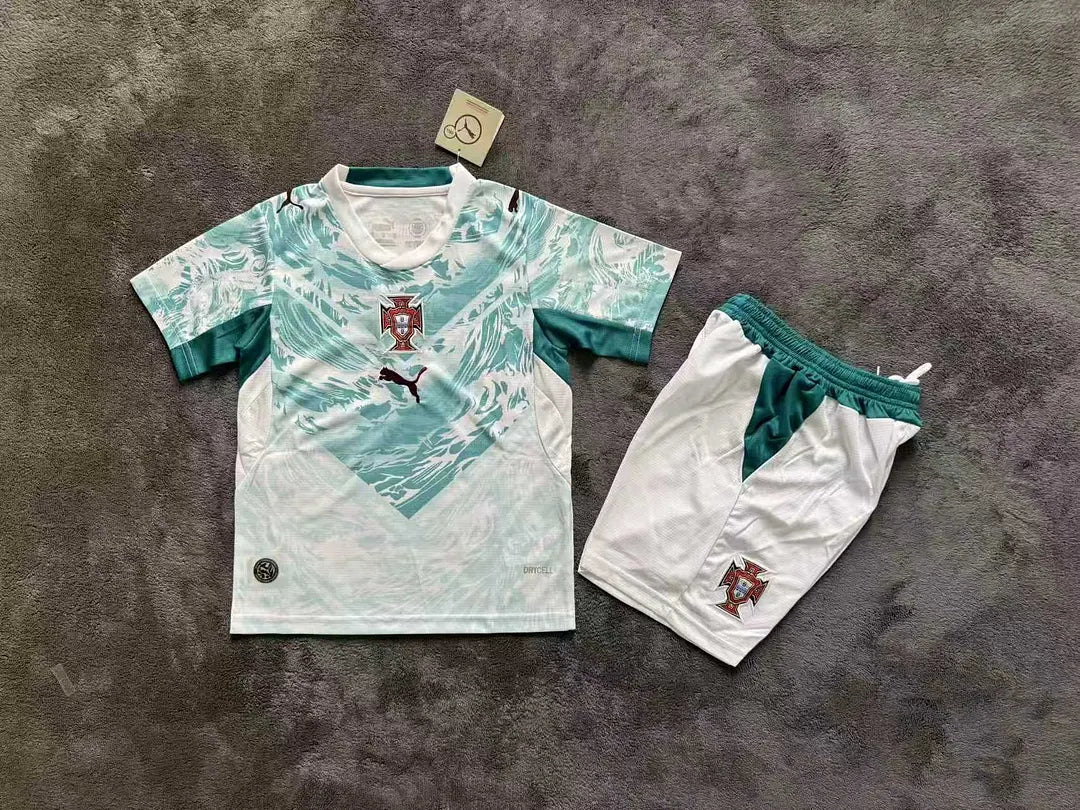 2026 Portugal Away Football Shirt  Kids Size