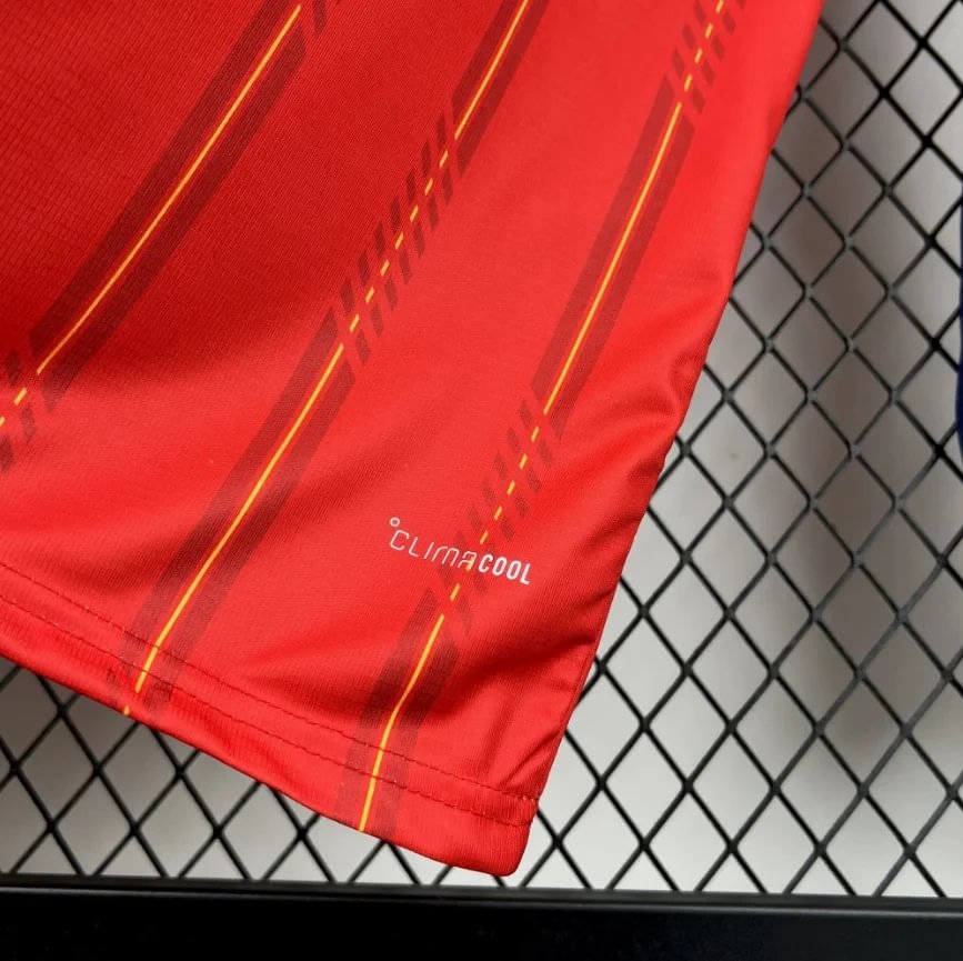 2026 Long Sleeves Spain National Team Home Football Shirt