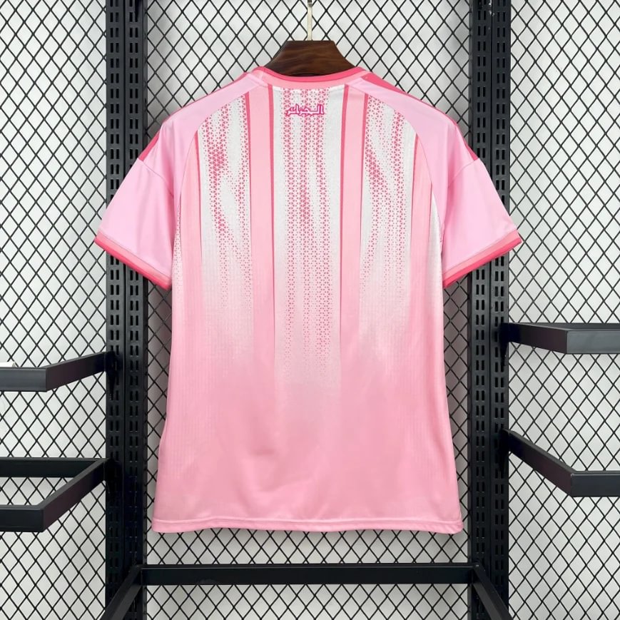 2026 Algeria National Team Special Edition Pink Football Shirt
