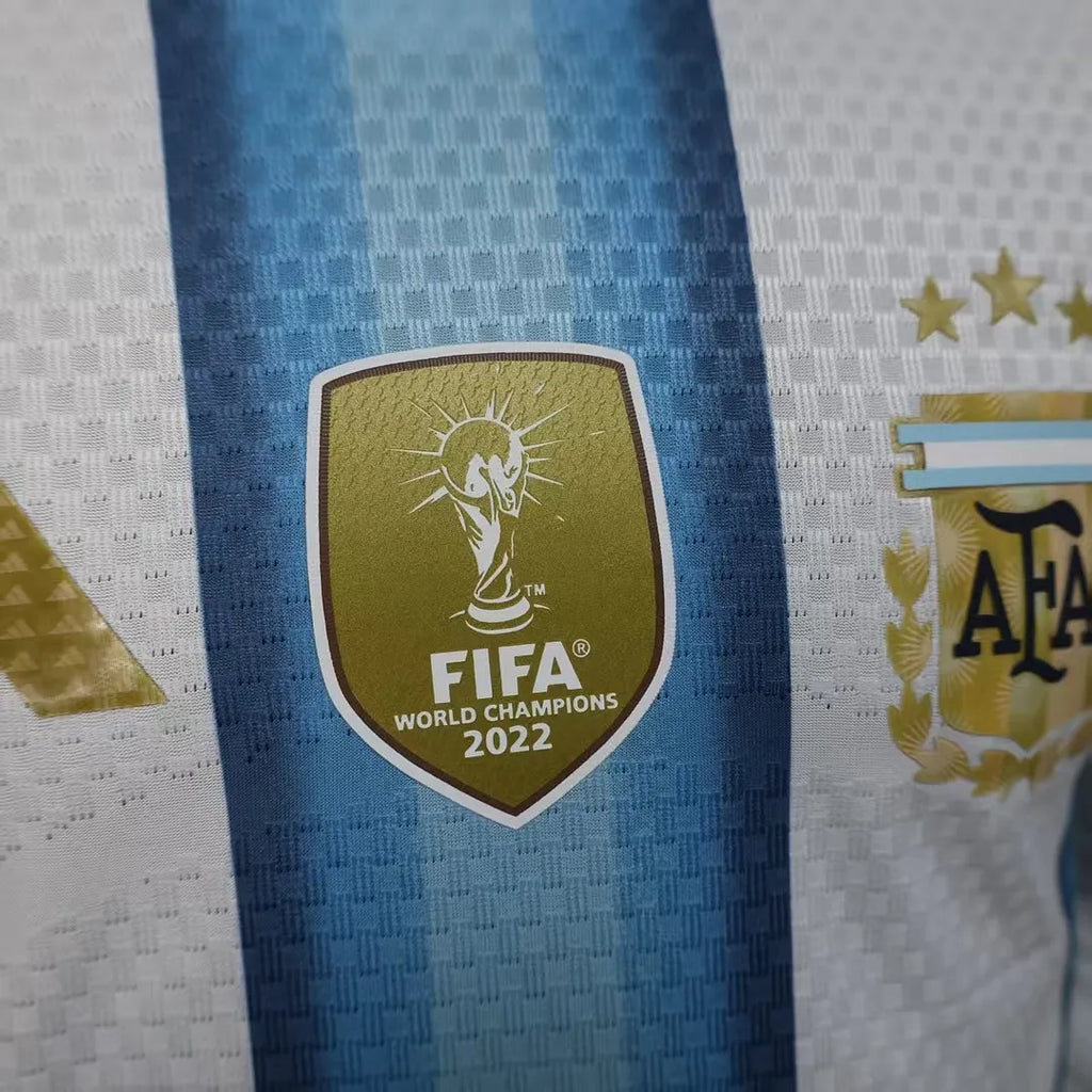 2026 Long Sleeve Player Version Argentina Home