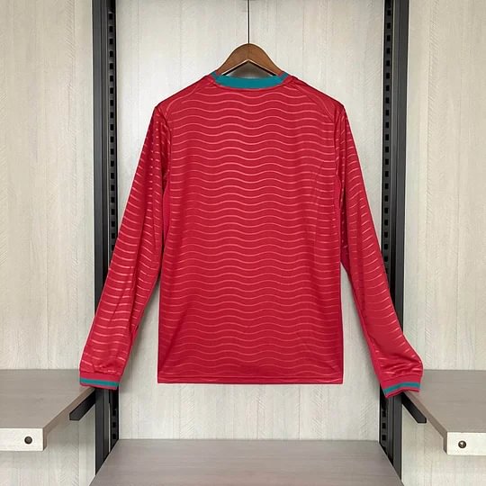 2026 Portugal Home Long Sleeve Football Shirt